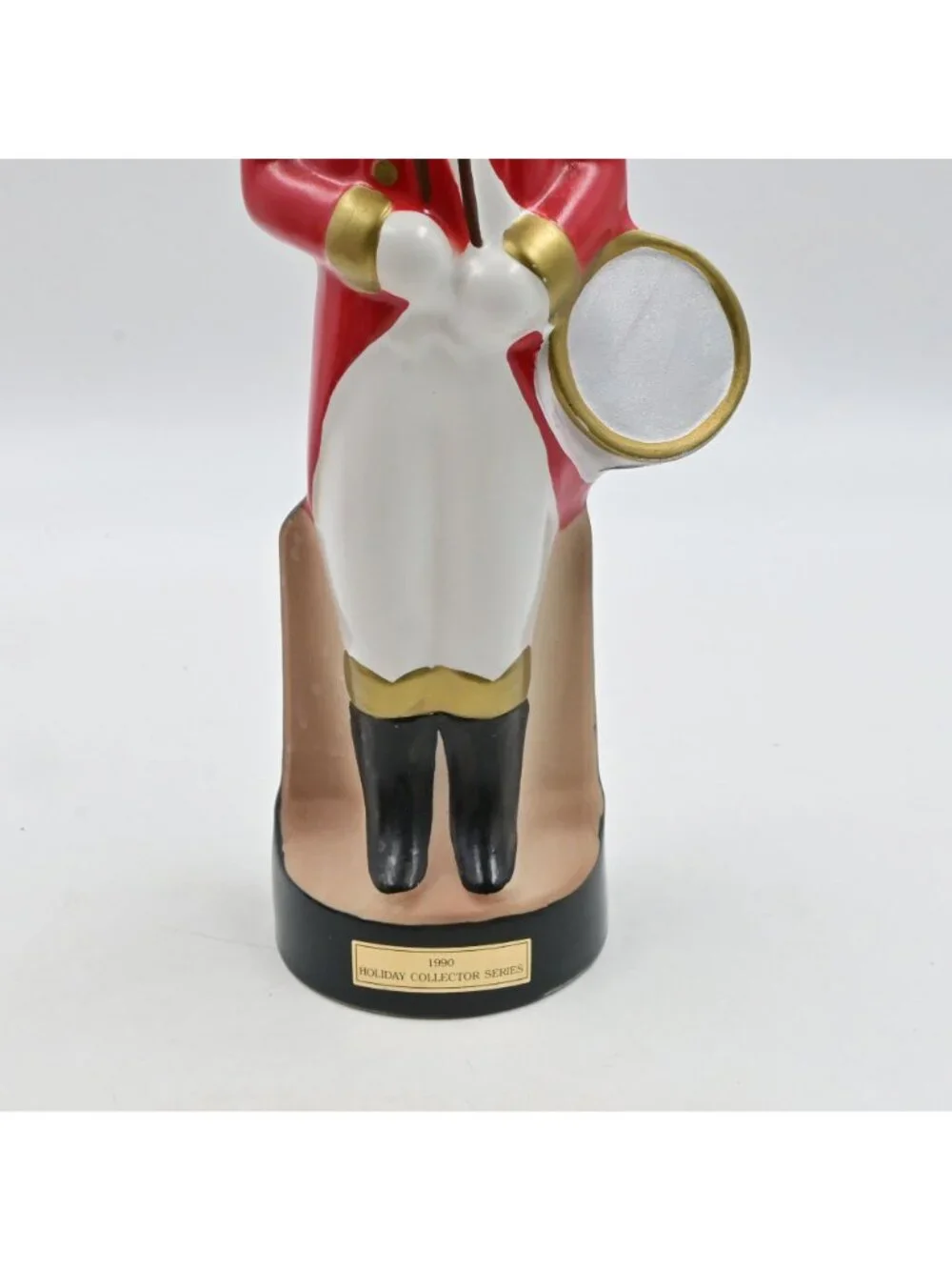 Jim Beam Holiday Collector Series Nutcracker Drum Soldier Decanter Empty 1990
